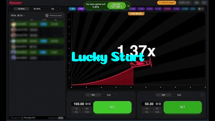 Lucky Start خوش آمدید بونس +600% پیشکش موبائل ایپ کے پروموشن سیکشن میں دکھائی دیتی ہے۔