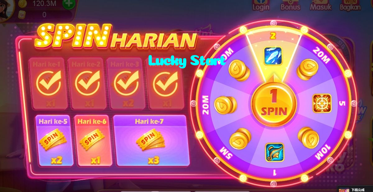available types of Lucky Start bet including pre-match live express and system bets