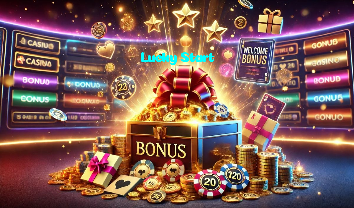 available types of Lucky Start bet including pre-match live express and system bets